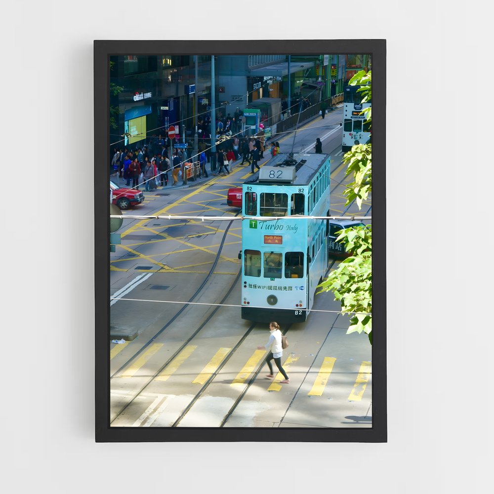 ap-double decker hong kong-3 cadre Noir