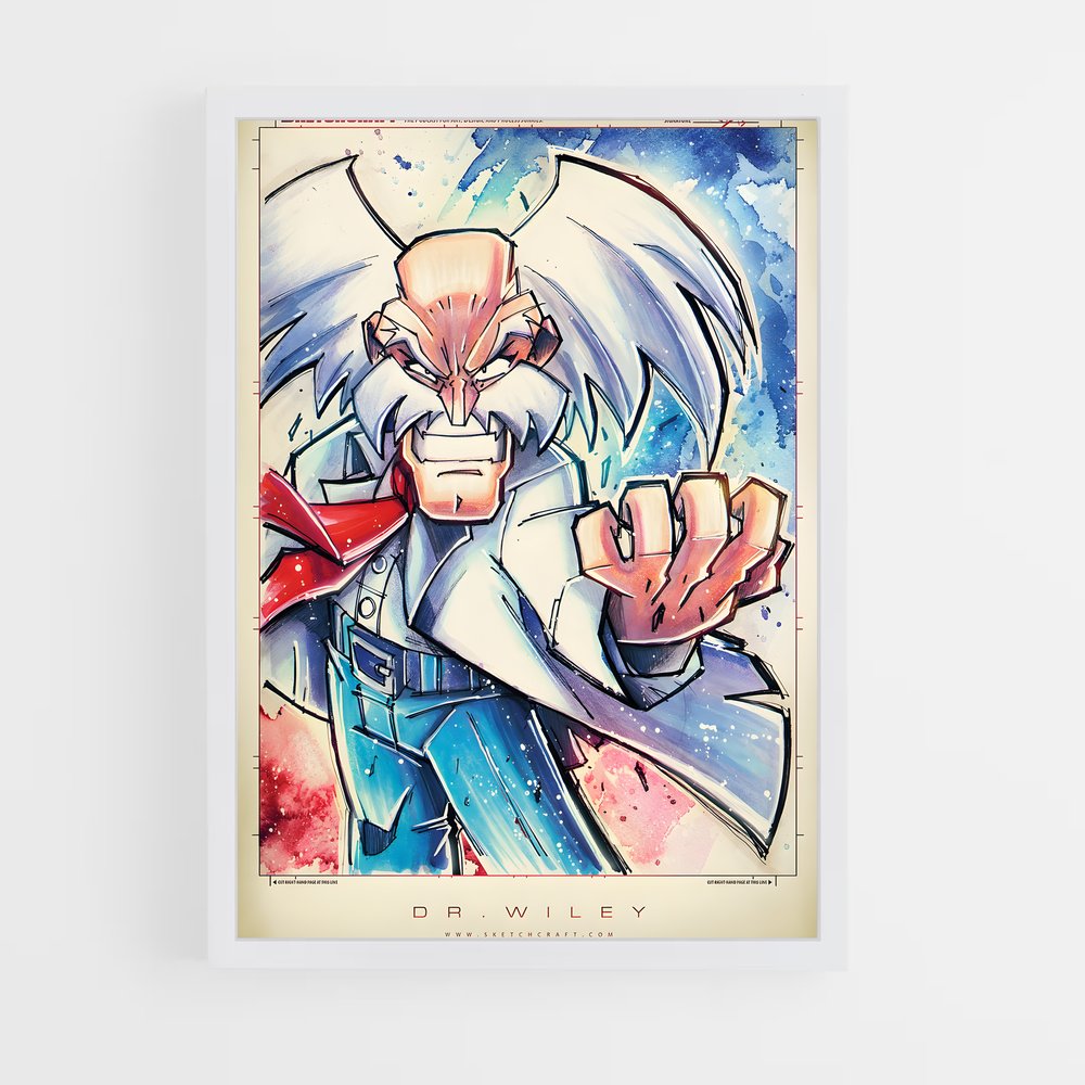 ap-dr wily-1 cadre Blanc