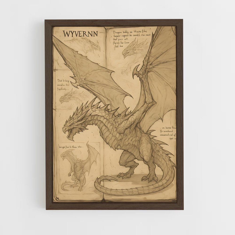 ap-dragon-12 cadre Bois foncé