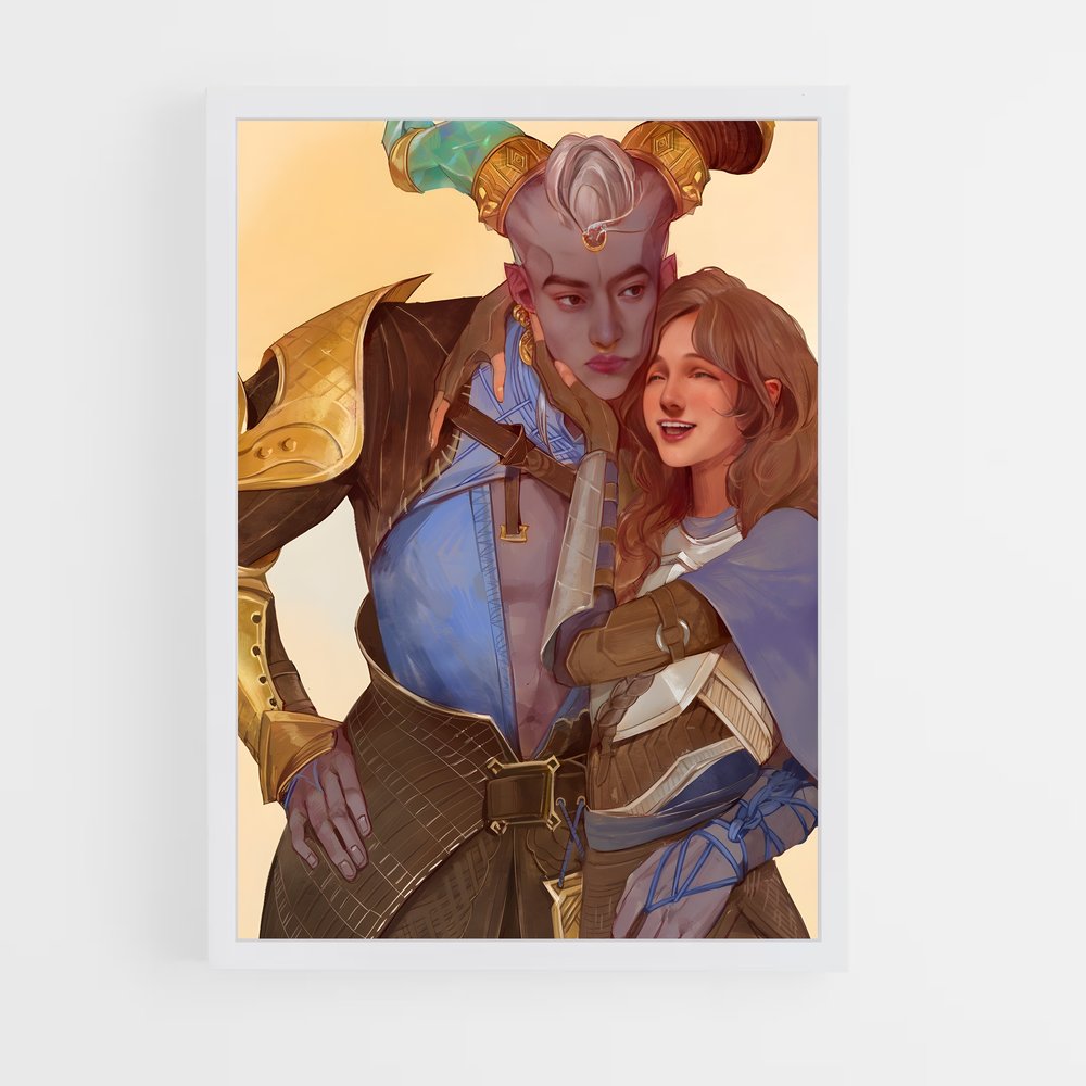 ap-dragon age-9 cadre Blanc
