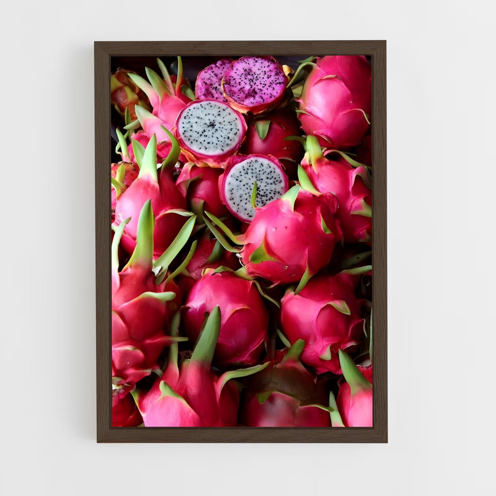 ap-dragon fruit-12 cadre Bois foncé