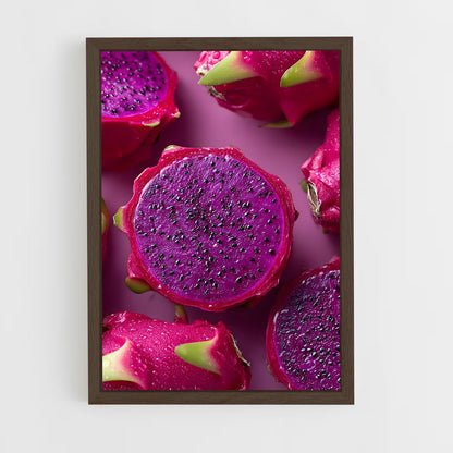 ap-dragon fruit-4 cadre Bois foncé