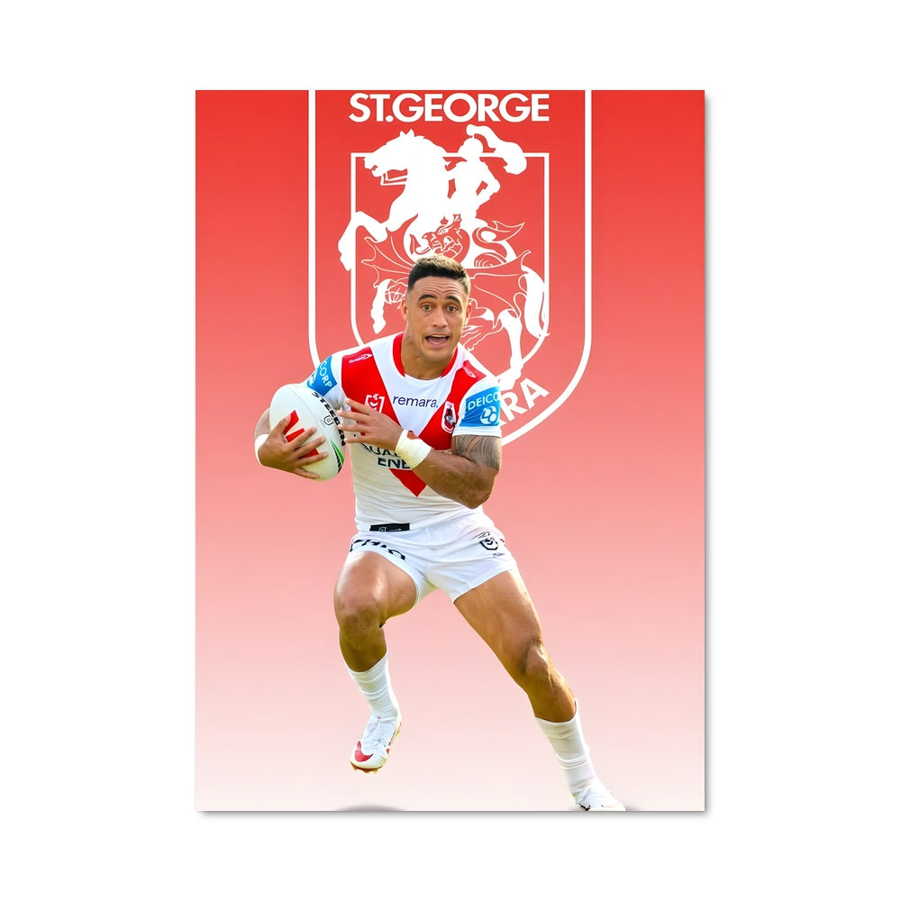 Poster Rugby Dragon