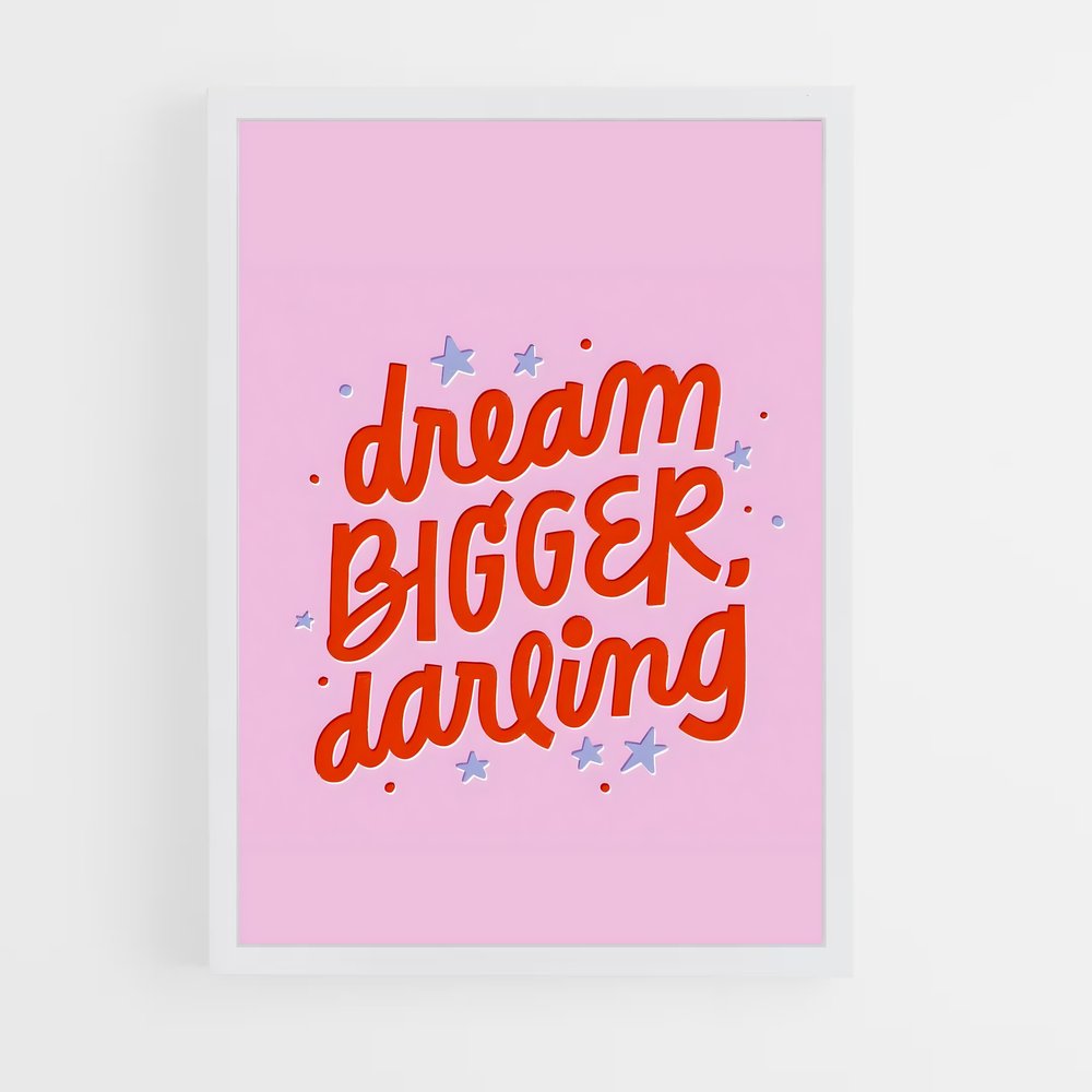 ap-dream big-1 cadre Blanc