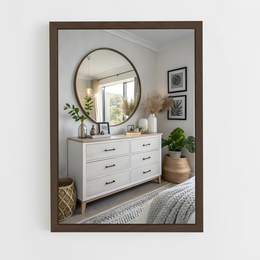 ap-dresser-5 cadre Bois foncé