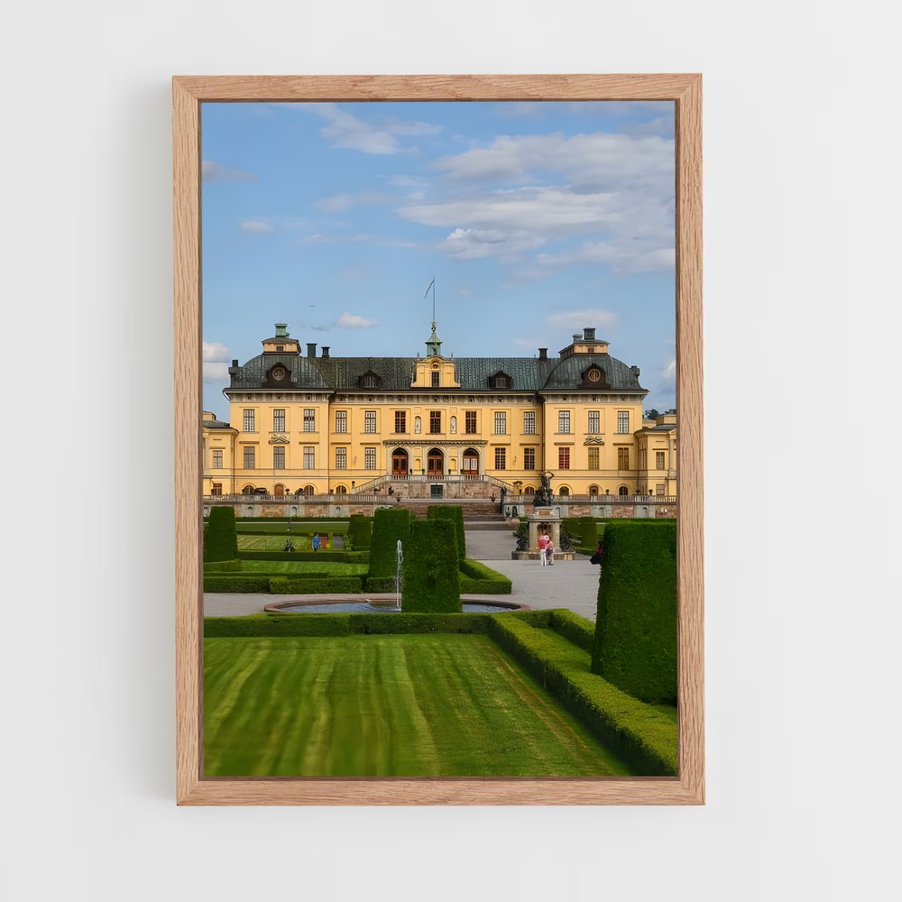 ap-drottningholm palace-3 cadre Bois clair