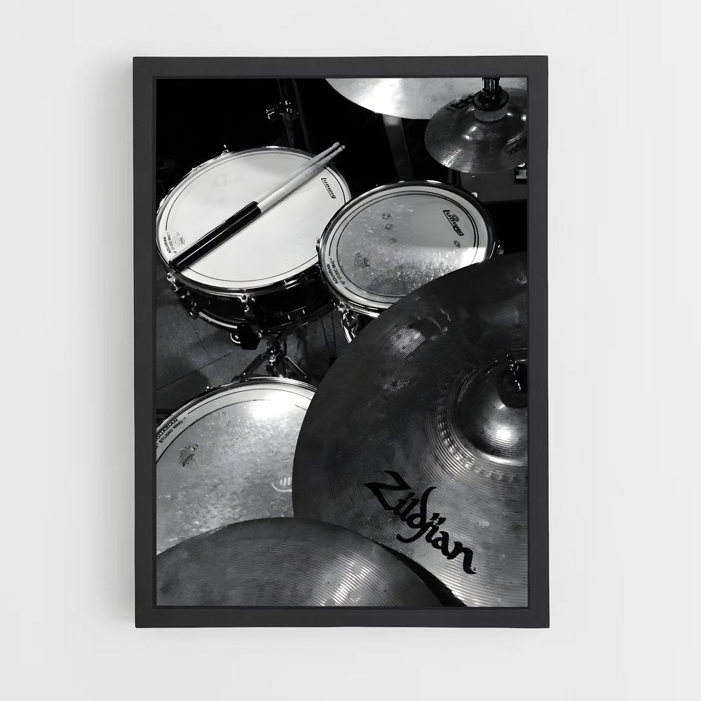 ap-drum kit-1 cadre Noir