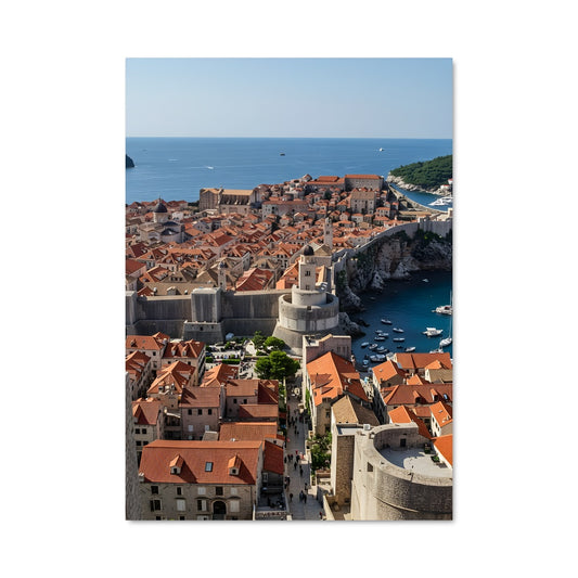 Poster Dubrovnik Éternel