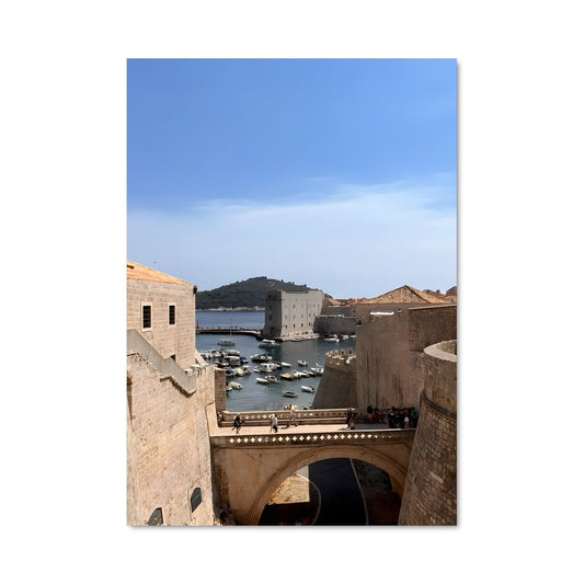 Poster Port de Dubrovnik