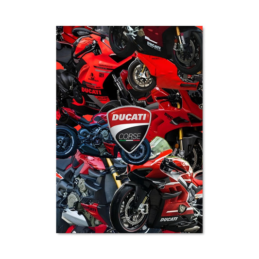 Poster Ducati en Folie