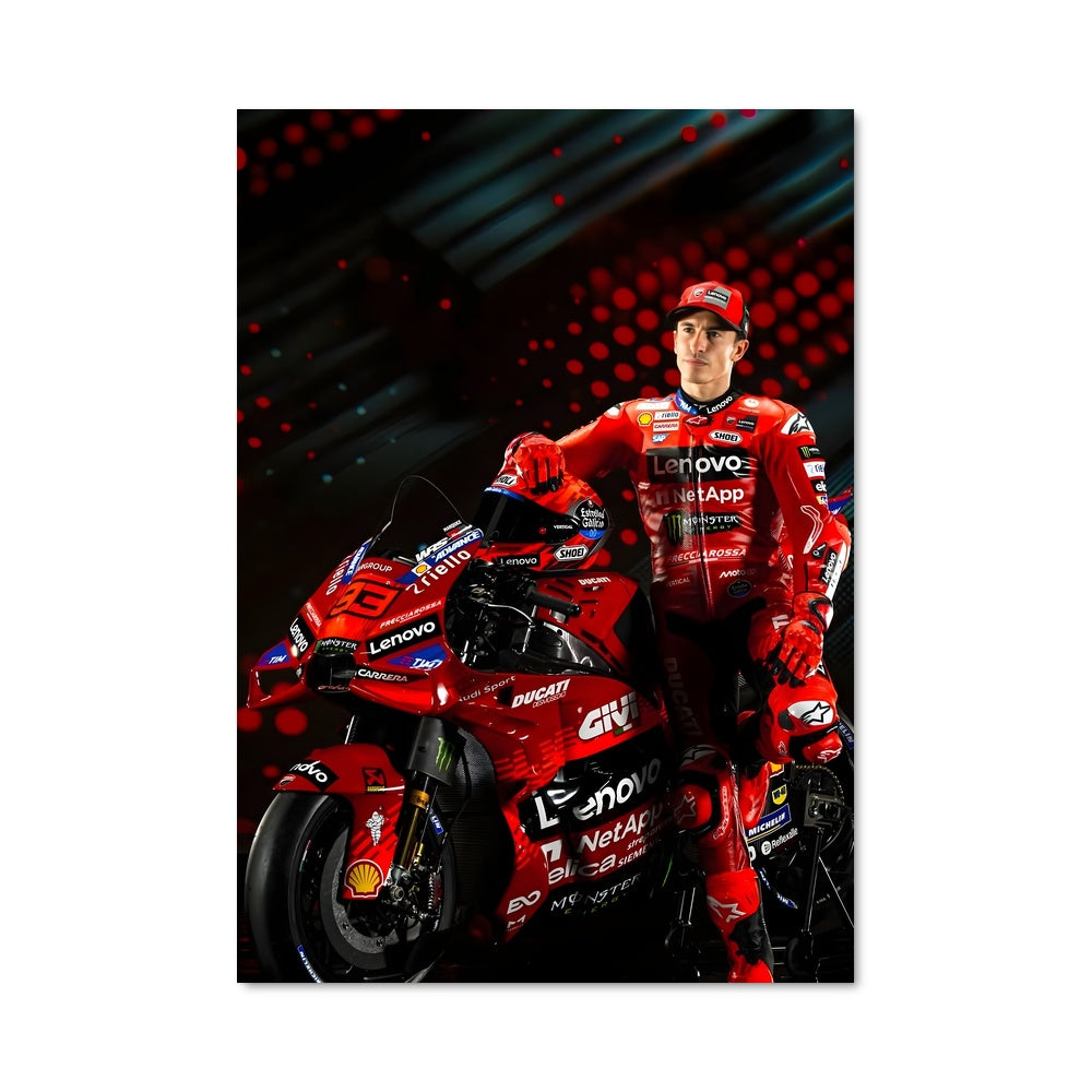 Poster Ducati Rider