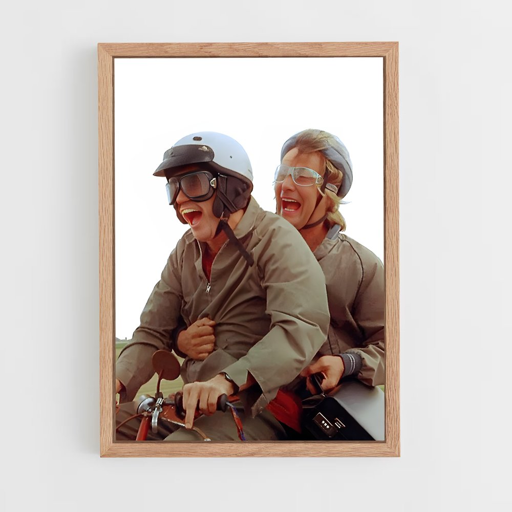 ap-dumb and dumber-4 cadre Bois clair