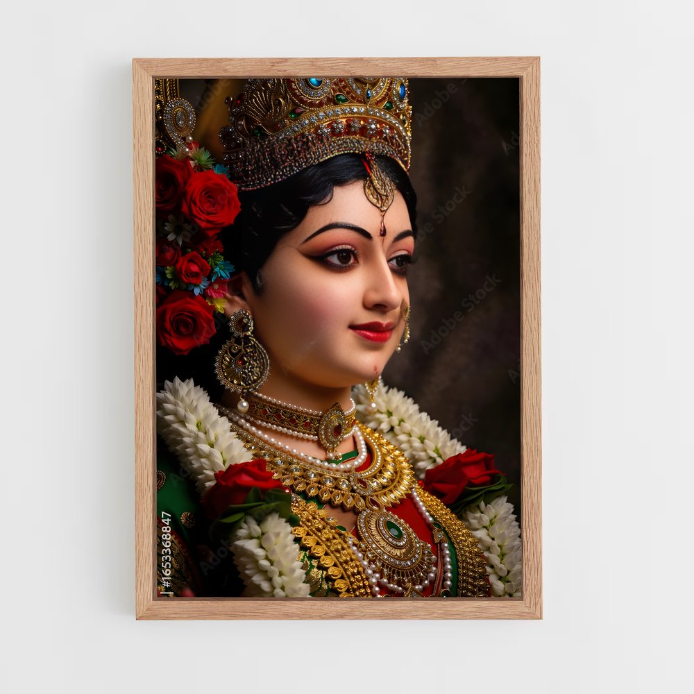 ap-durga-5 cadre Bois clair