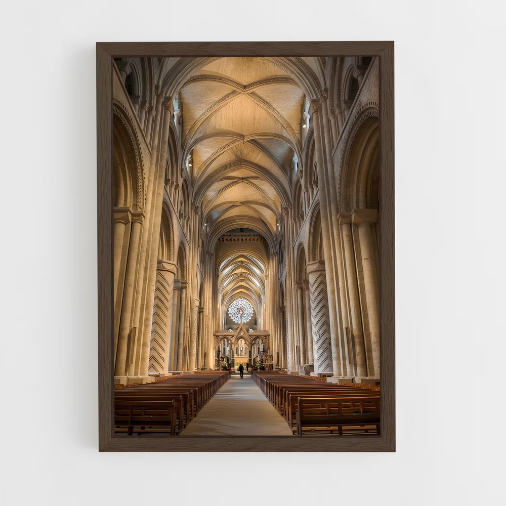 ap-durham cathedral-1 cadre Bois foncé