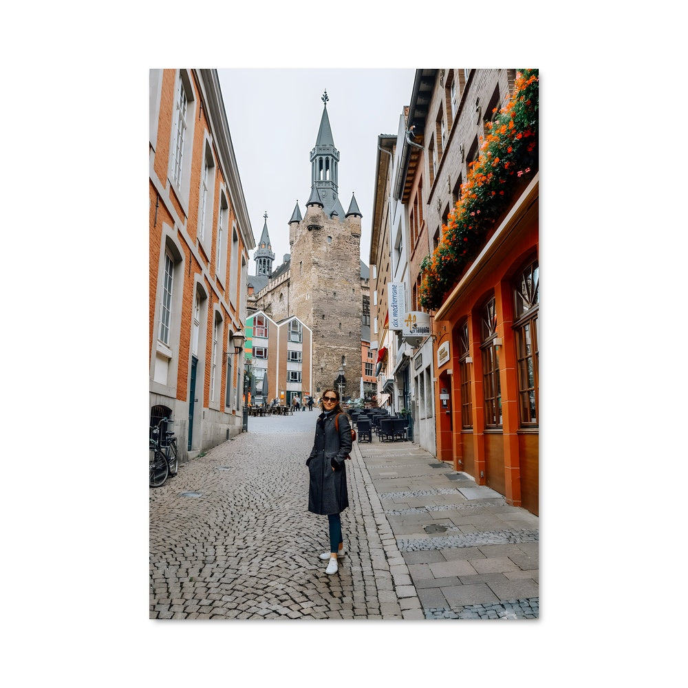 Poster Flânerie à Düsseldorf