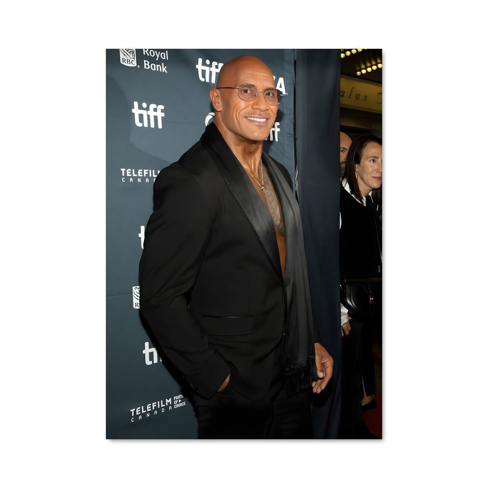 Poster The Rock at the Premiere
