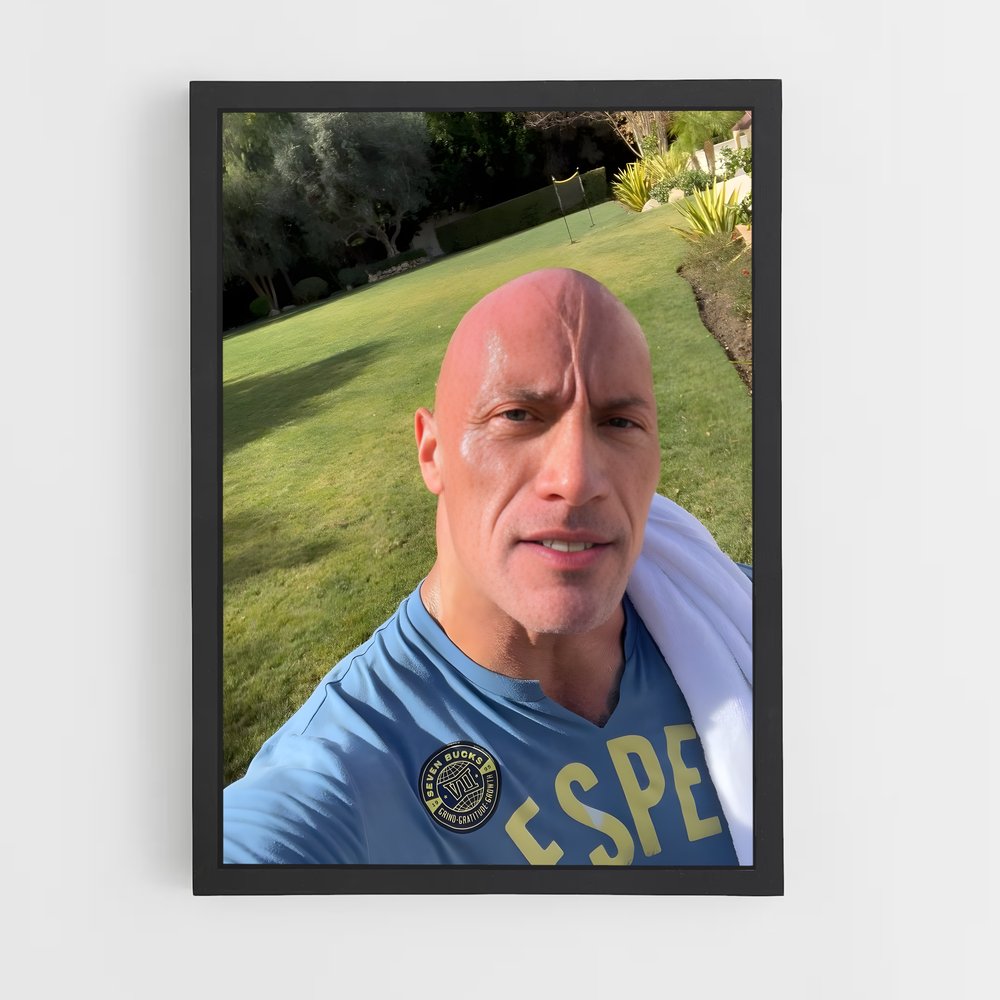 ap-dwayne johnson-1 cadre Noir