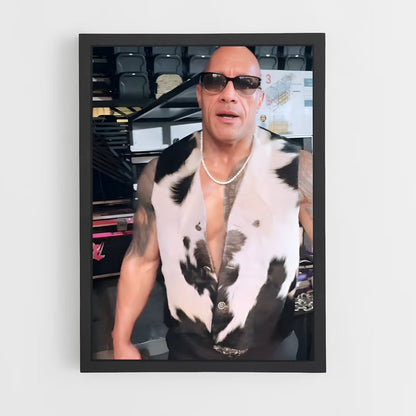 ap-dwayne johnson-12 cadre Noir