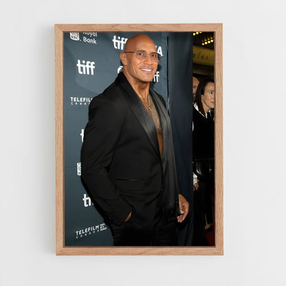 ap-dwayne johnson-4 cadre Bois clair