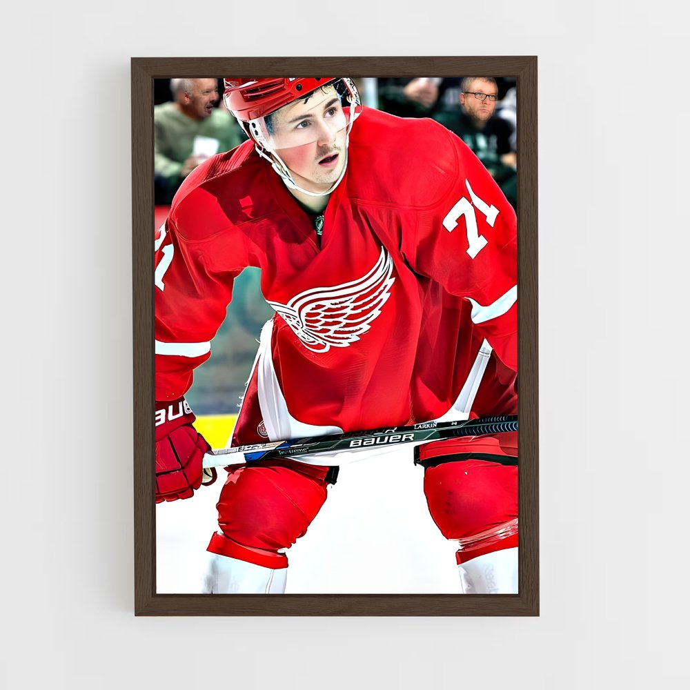 ap-dylan larkin-4 cadre Bois foncé