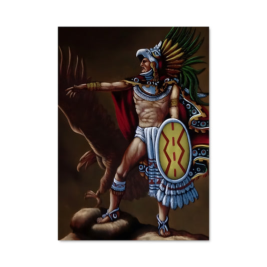 Poster Guerrier Aigle