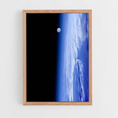 ap-earth from space-2 cadre Bois clair