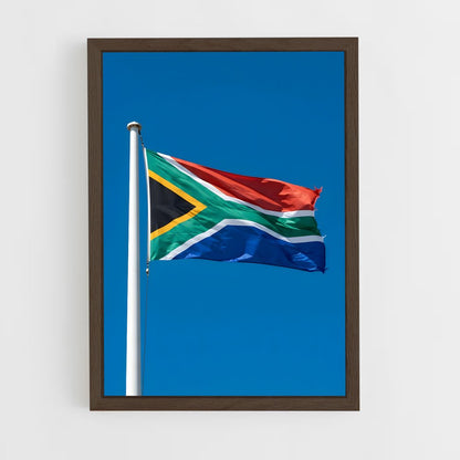 ap-eastern cape flag-1 cadre Bois foncé