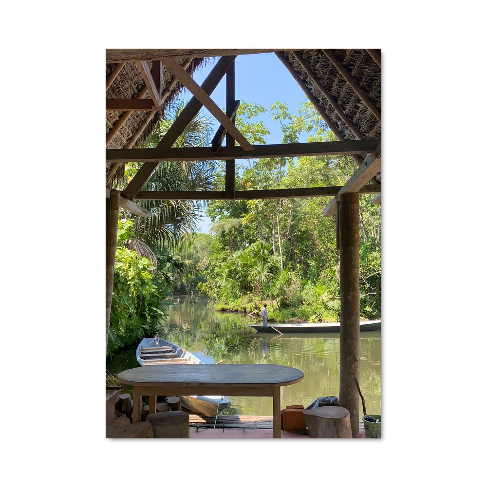 Poster Rivière Écuador