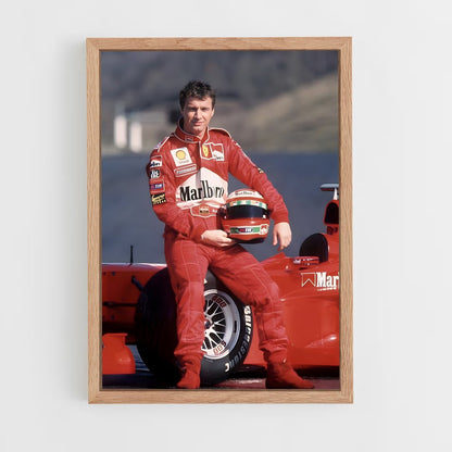ap-eddie irvine-1 cadre Bois clair