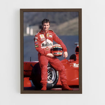 ap-eddie irvine-1 cadre Bois foncé