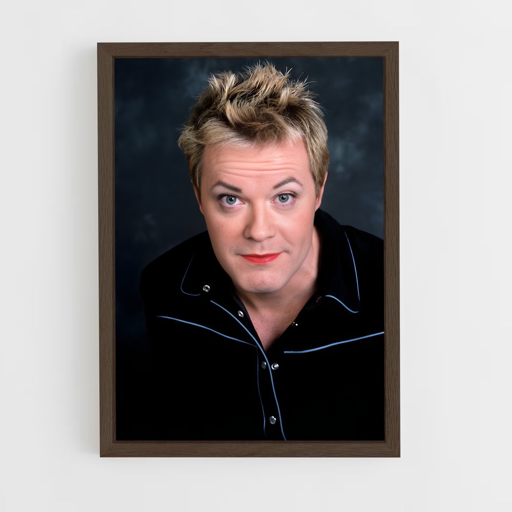 ap-eddie izzard-2 cadre Bois foncé