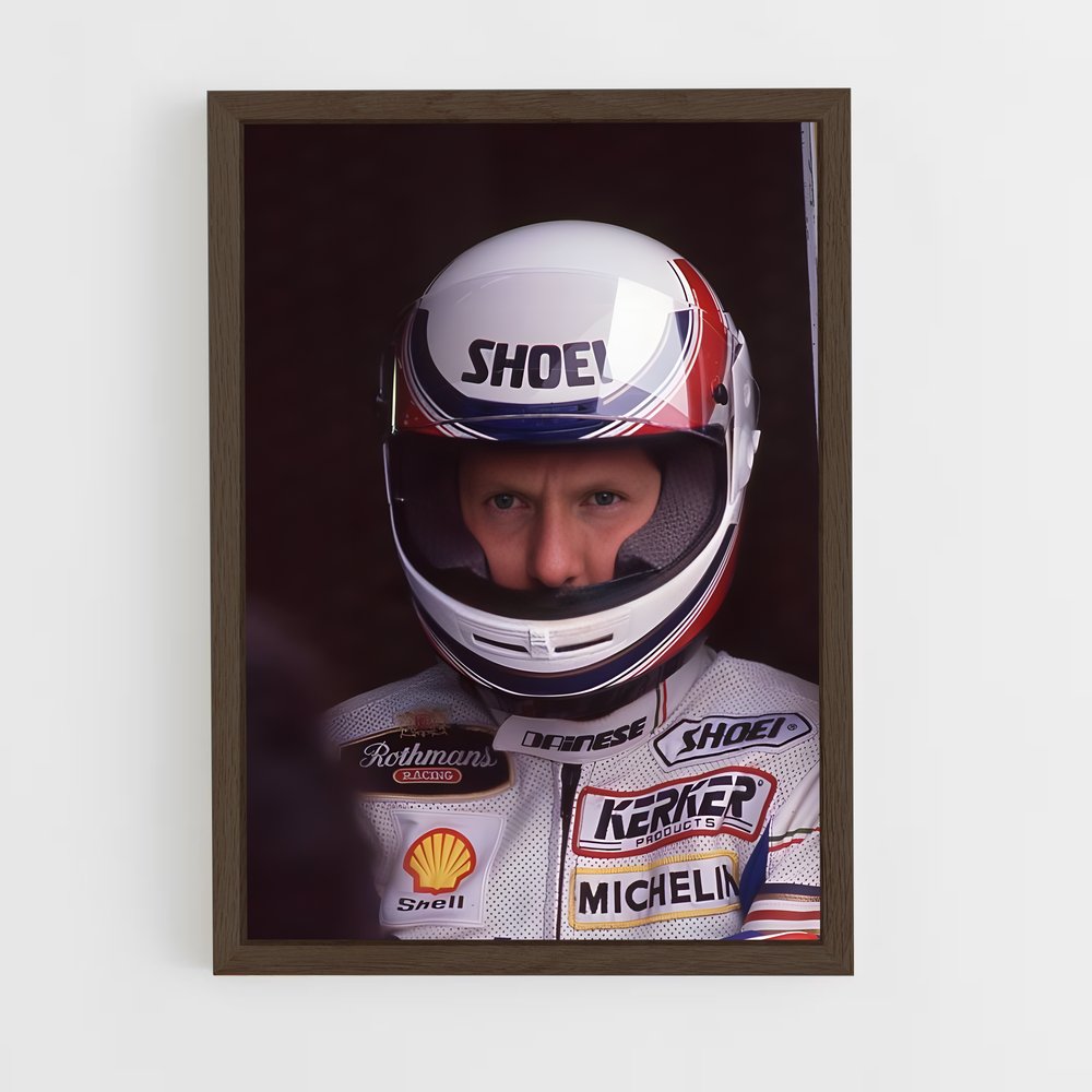 ap-eddie lawson-2 cadre Bois foncé