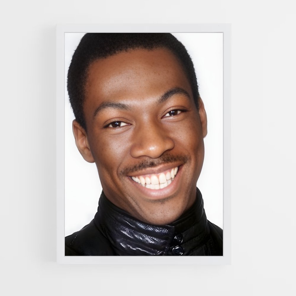 ap-eddie murphy-8 cadre Blanc