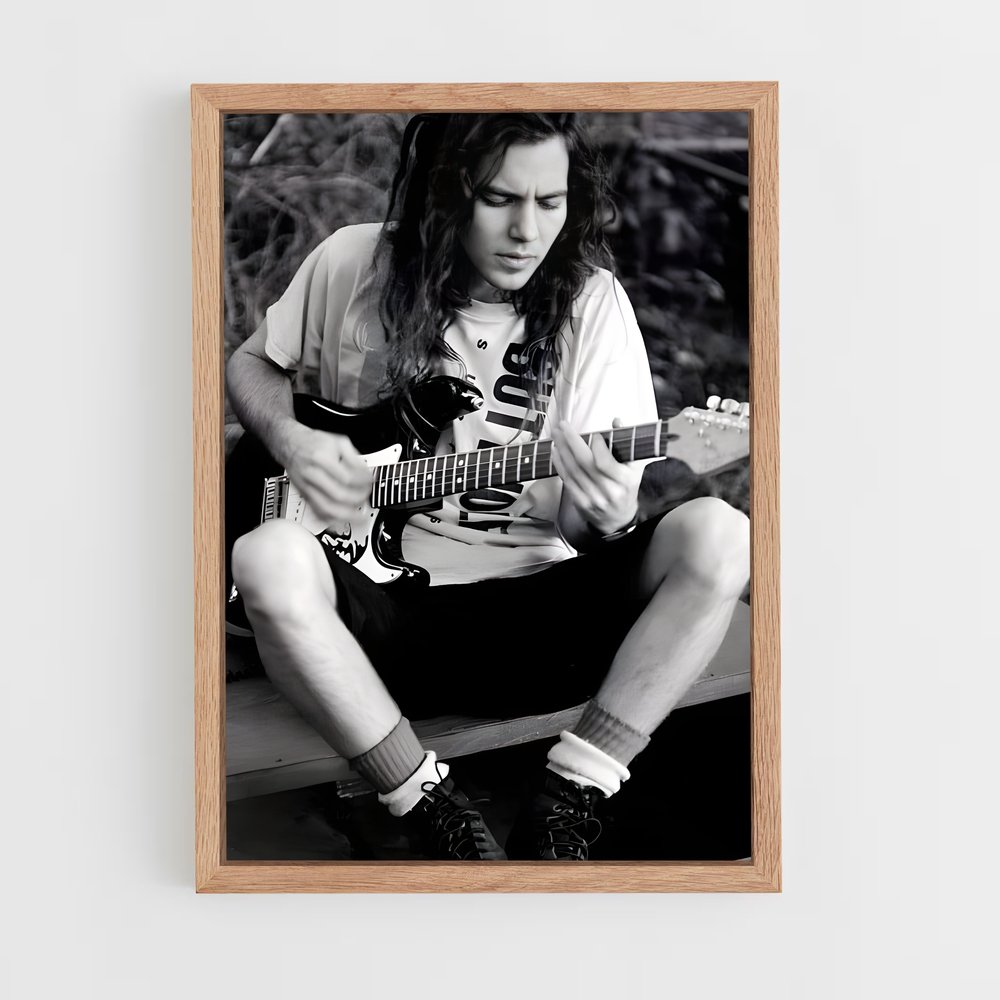 ap-eddie vedder-1 cadre Bois clair
