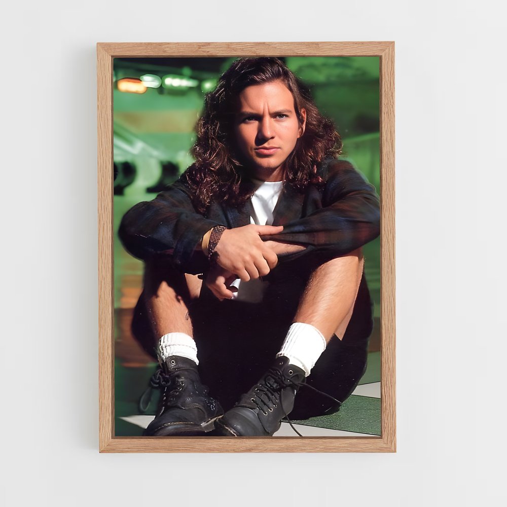 ap-eddie vedder-2 cadre Bois clair