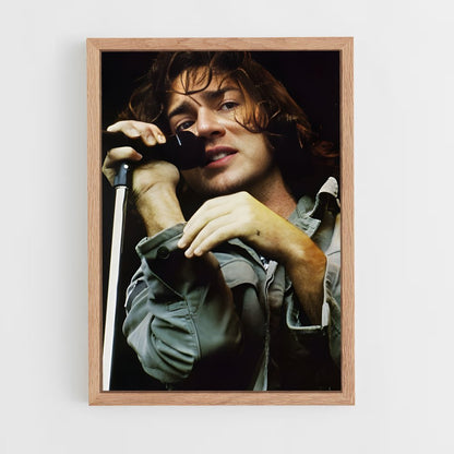 ap-eddie vedder-8 cadre Bois clair