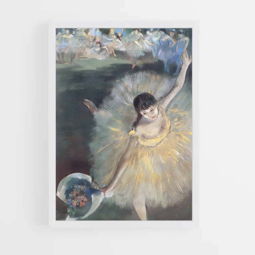 ap-edgar degas-1 cadre Blanc