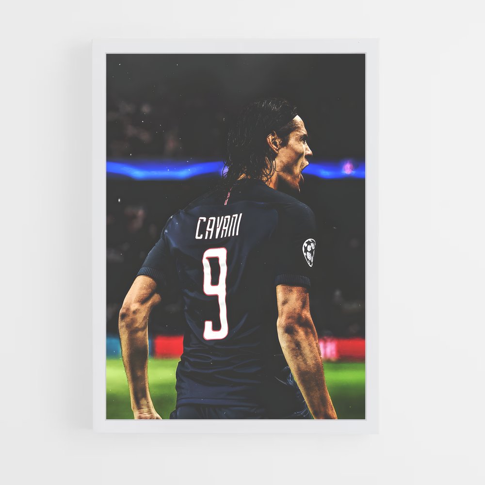 ap-edinson cavani-5 cadre Blanc
