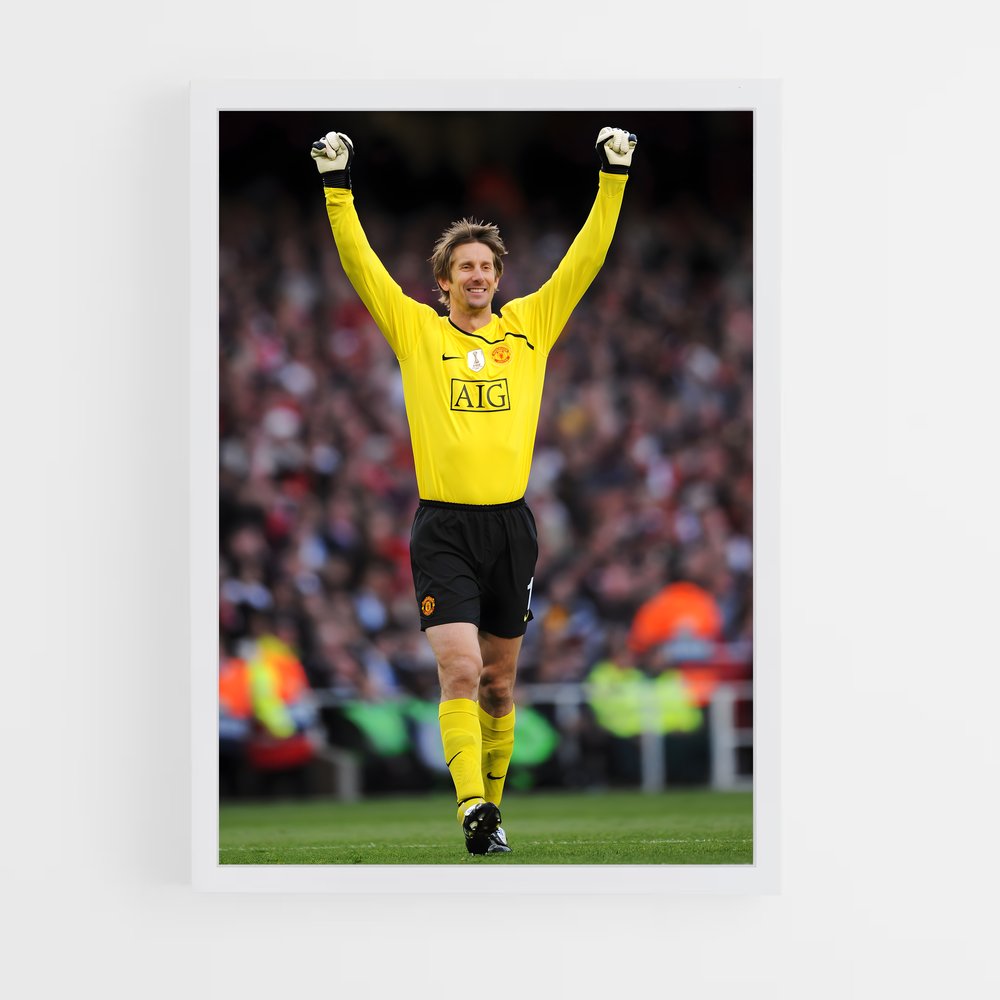 ap-edwin van der sar-2 cadre Blanc