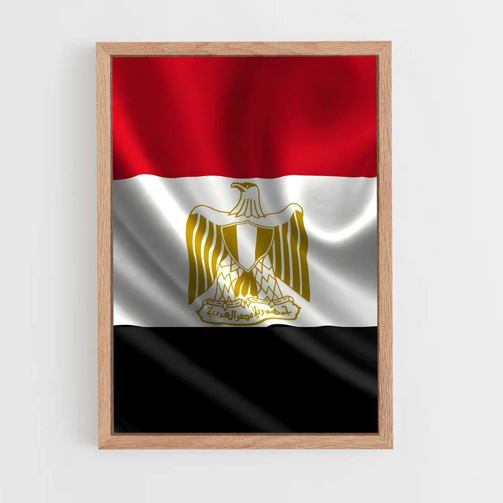 ap-egypt flag-1 cadre Bois clair