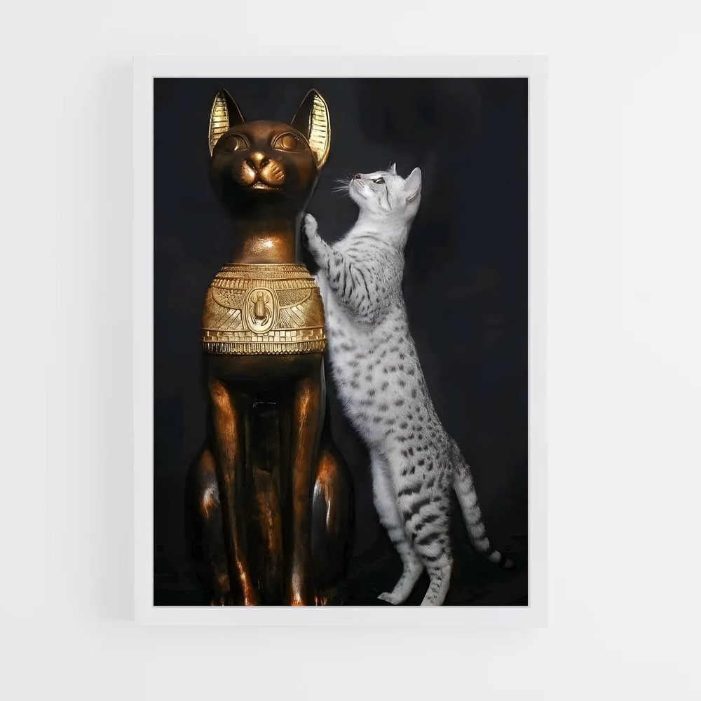 ap-egyptian mau-4 cadre Blanc