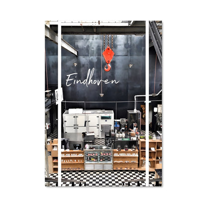 Poster Damier Étoilé