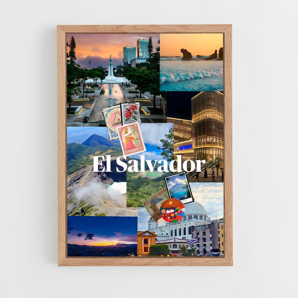 ap-el salvador-4 cadre Bois clair