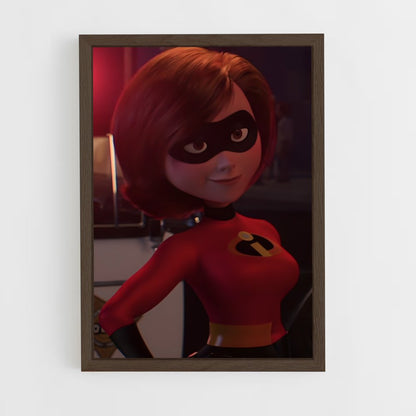 ap-elastigirl-4 cadre Bois foncé