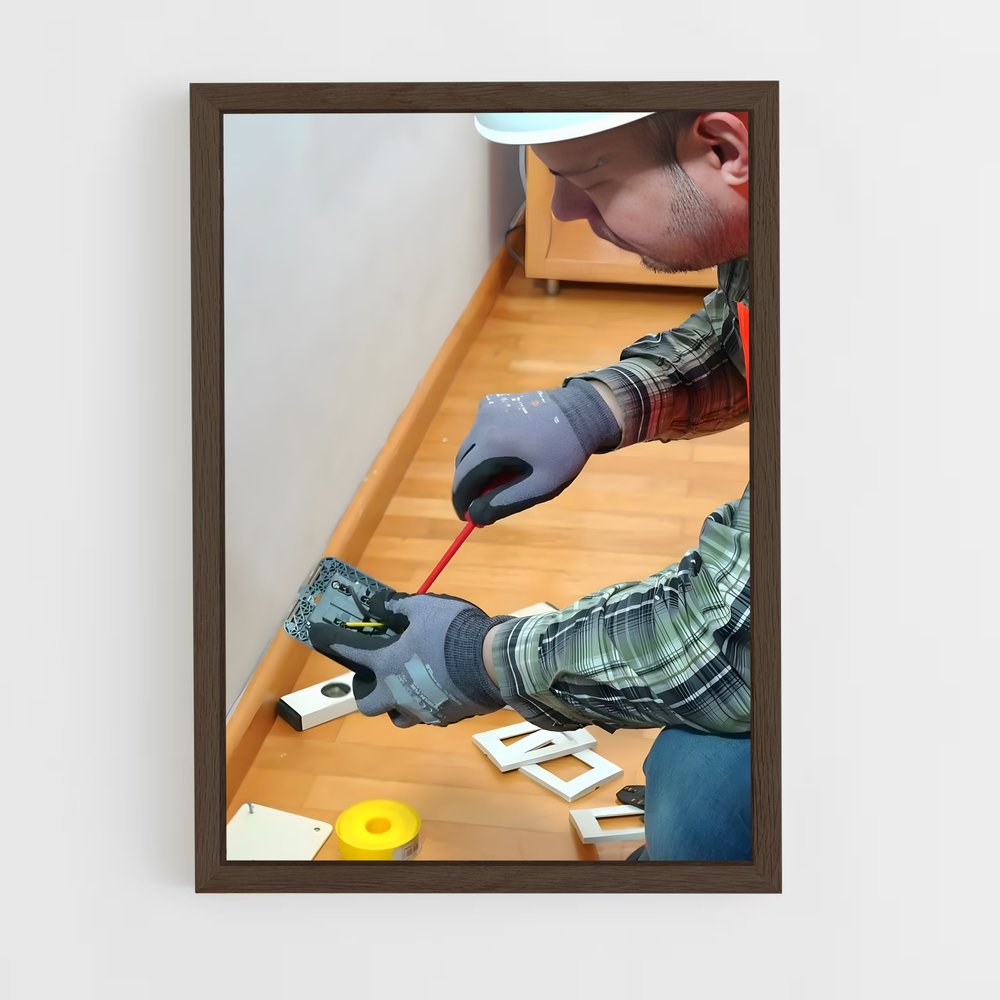 ap-electrician-5 cadre Bois foncé