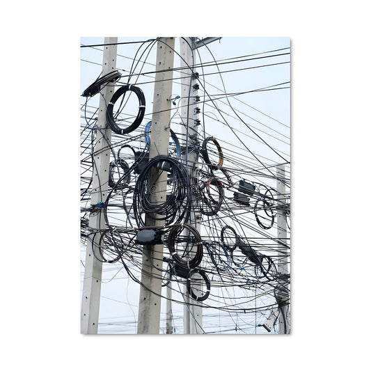 Poster Tangle de Câbles
