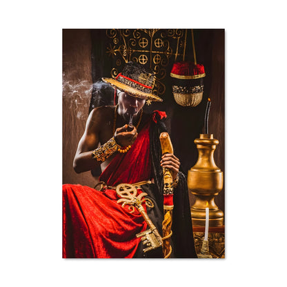 Poster Le Roi Fumé