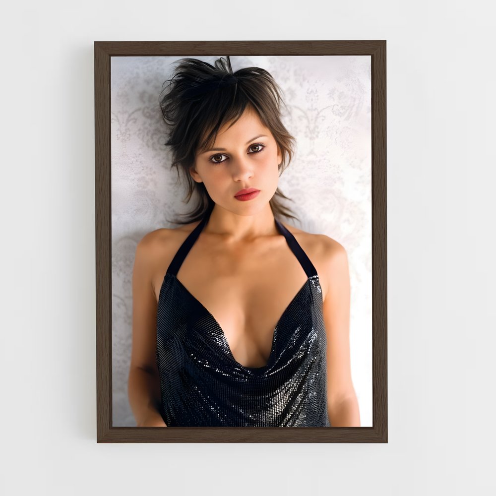 ap-elena anaya-4 cadre Bois foncé