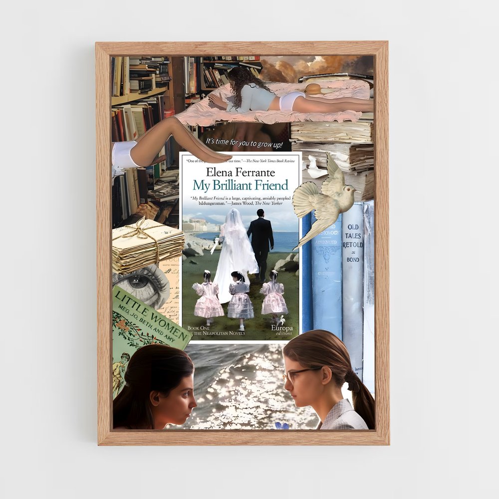 ap-elena ferrante-11 cadre Bois clair