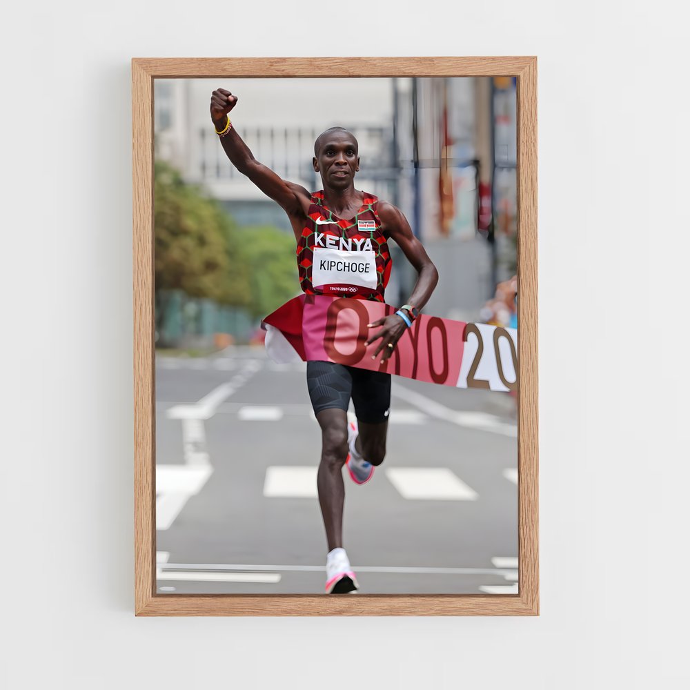 ap-eliud kipchoge-3 cadre Bois clair